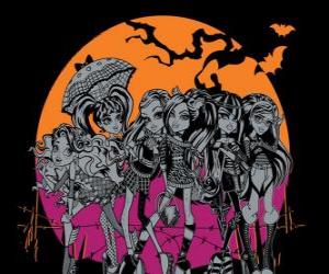yapboz Monster High Cadılar Bayramı gecesi